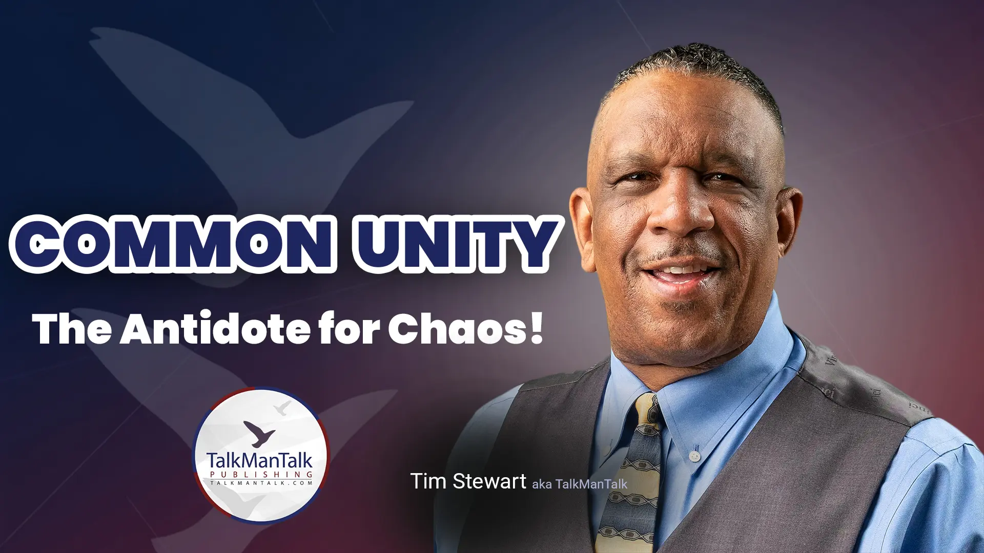 Common Unity, The Antidote for Chaos, by Timothy Stewart aka TalkManTalk
